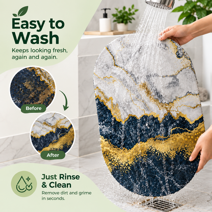 Water-Absorbent Non-Slip Bathroom Mat