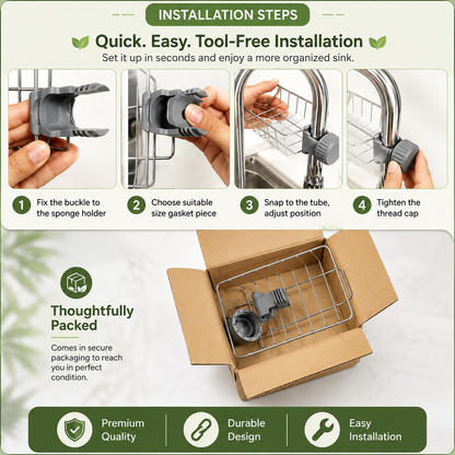 Smart Kitchen Sink Organizer