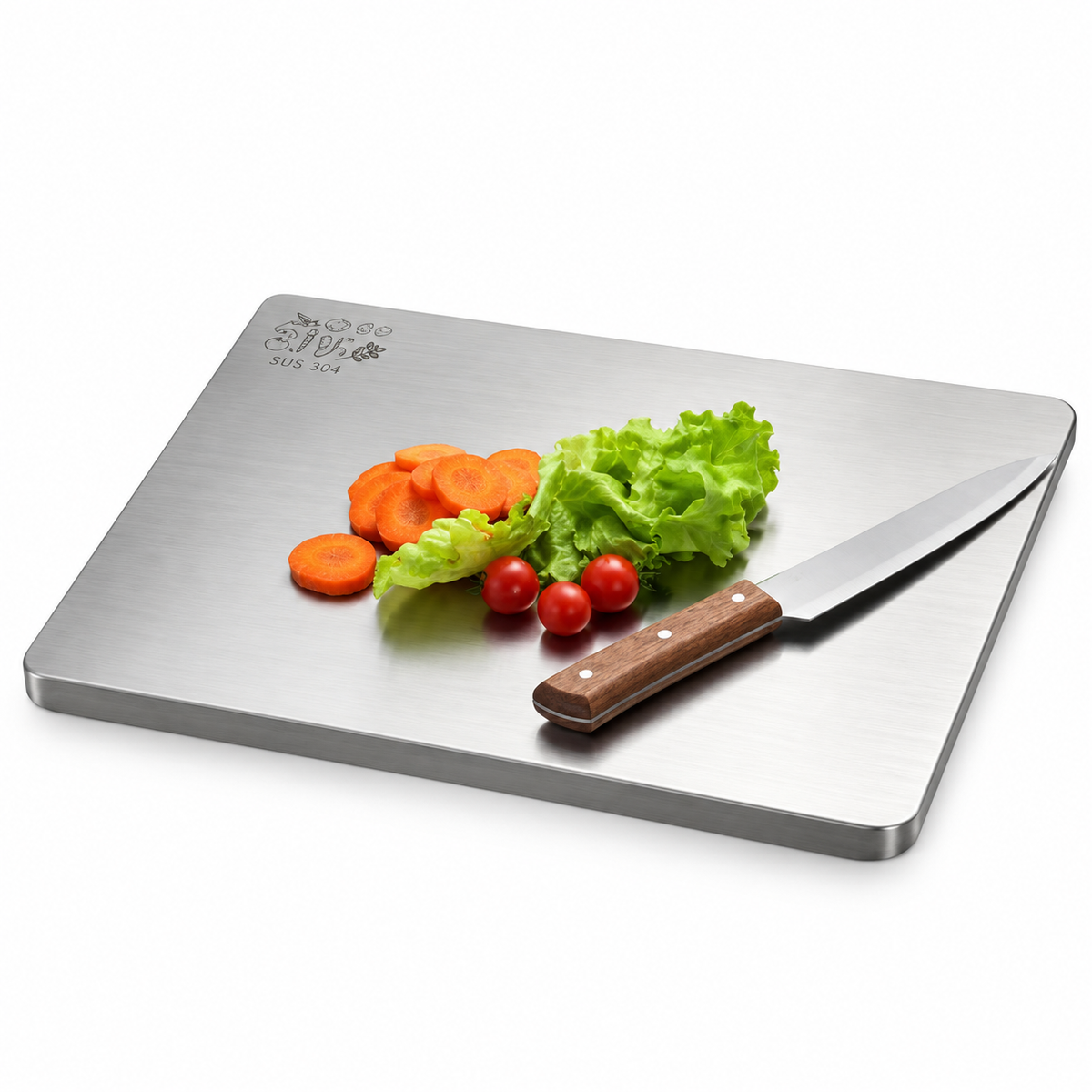 Premium Stainless Steel Cutting Board