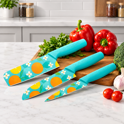 Colorful Kitchen Knife Set