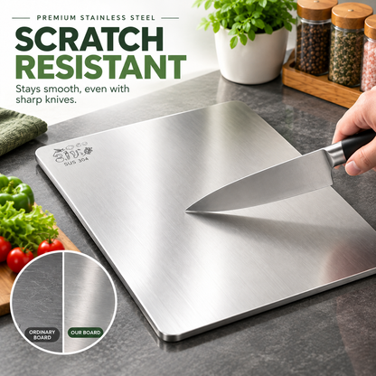 Premium Stainless Steel Cutting Board